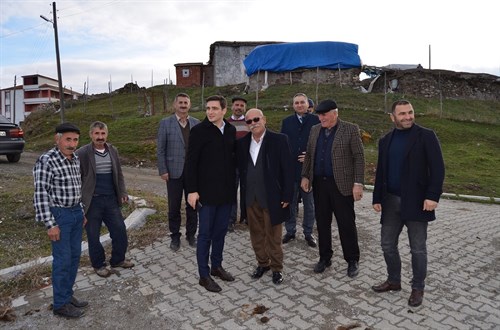 İlçe Kaymakamımız Hayrettin Buğra GÜZEL'den Kalederesi ve Çakır Köylerine Ziyaret